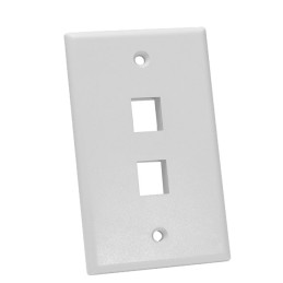 1 pcs : NFP-1028 - KEYSTONE WALL PLATE SINGLEGANG