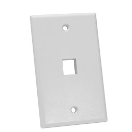 1 pcs : NFP-1018 - KEYSTONE WALL PLATE SINGLEGANG