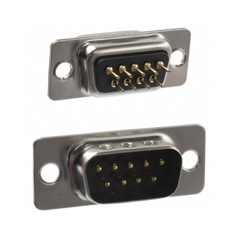 1 pcs : 171-009-113R001 - CONN D-SUB PLUG 9P PNL MNT SLDR