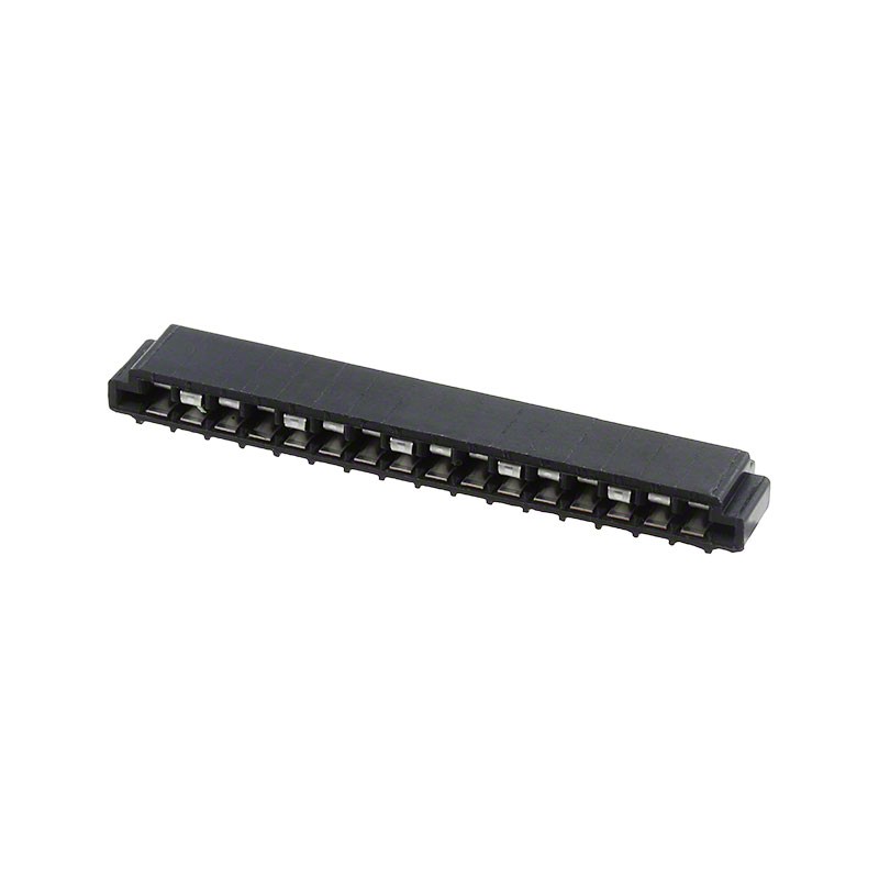 1 pcs : 6-520314-6 - CONN FFC FPC TOP 16POS 2.54MM RA