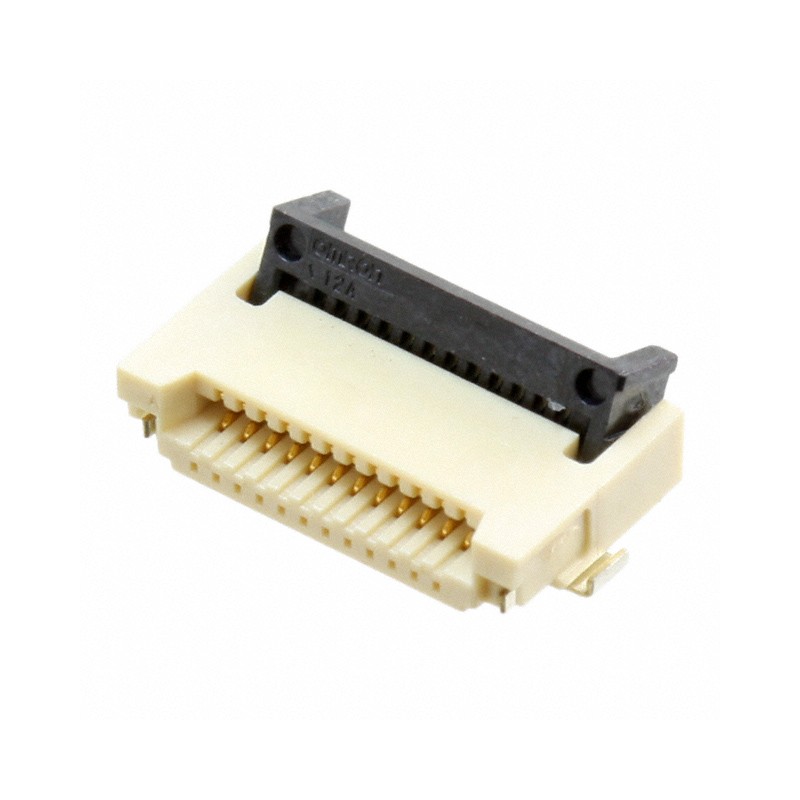 1 pcs : XF3M-1215-1B - CONN FFC FPC 12POS 0.5MM R/A