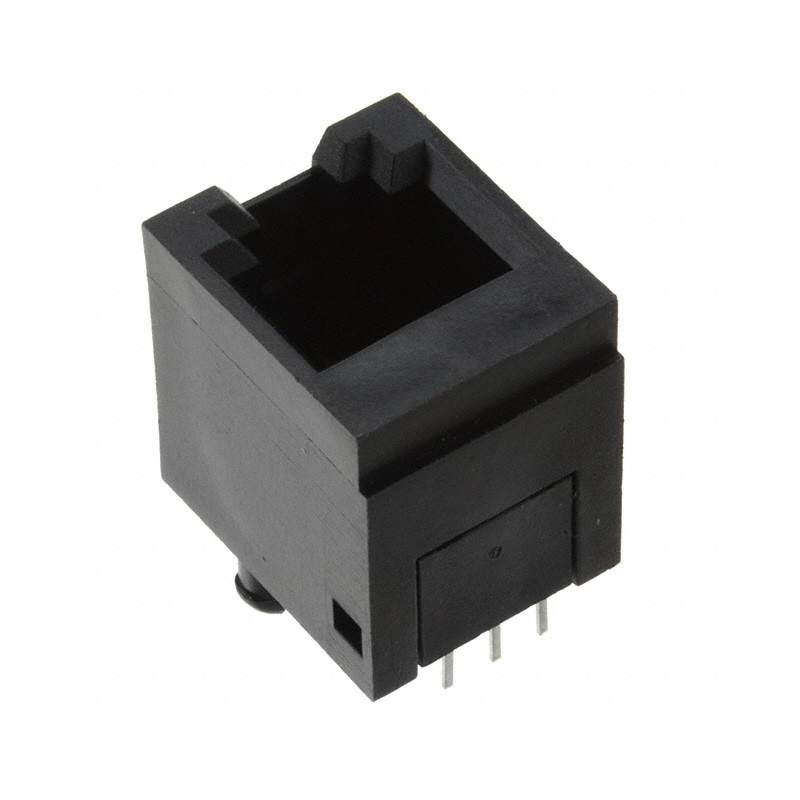 1 pcs : SS-6566-NF - CONN MOD JACK 6P6C VERT UNSHLD