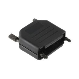 1 pcs : MHDPPK15-K - 15 WAY D-SUB HOOD PLASTIC SNAP L