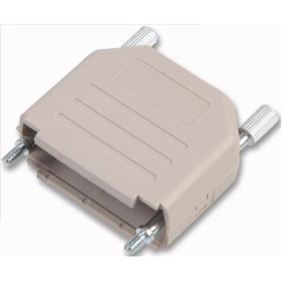 1 pcs : MHDPPK15-LG-K - 15 WAY D-SUB HOOD PLASTIC SNAP L