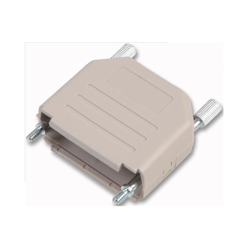 1 pcs : MHDPPK15-LG-K - 15 WAY D-SUB HOOD PLASTIC SNAP L