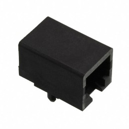 1 pcs : 0432496101 - CONN MOD JACK 6P6C R/A UNSHLD
