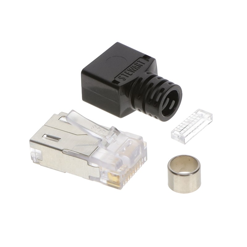 1 pcs : 940-SP-360808-A218 - CONN MOD PLUG 8P8C SHIELDED