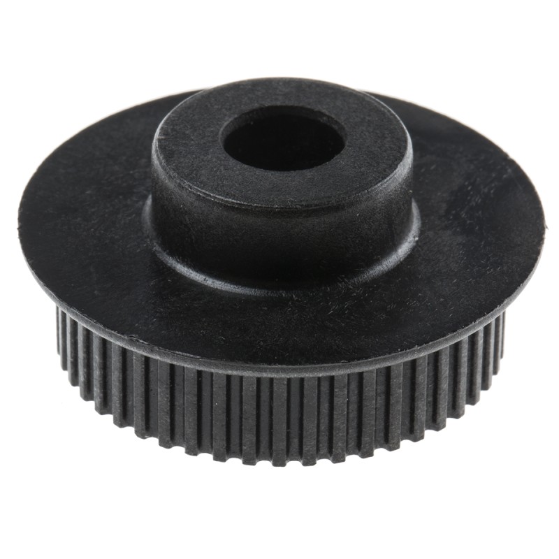 1 pcs - RS PRO Timing Belt Pulley, Glass Filled PC 6mm Belt Width x 2mm Pitch, 48 Tooth