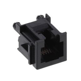 1 pcs : 216548-1 - CONN MOD JACK 6P6C VERT UNSHLD