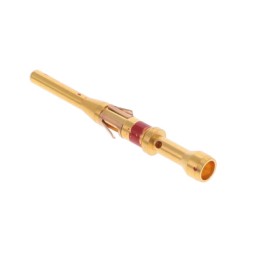 1 pcs : T3P22MC1LY - CONN PIN 22AWG GOLD CRIMP