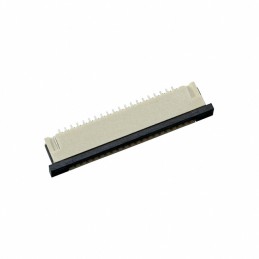 1 pcs : ZF1-20-01-T-WT-TR - CONN FFC BOTTOM 20POS 1MM R/A