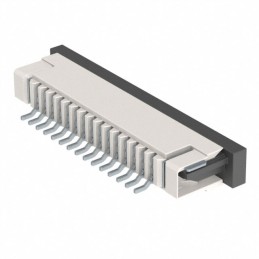 1 pcs : ZF1-15-01-T-WT-TR - CONN FFC BOTTOM 15POS 1MM R/A
