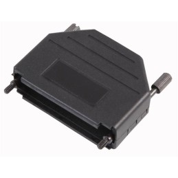 1 pcs : MHDPPK25-K - 25 WAY D-SUB HOOD PLASTIC SNAP L