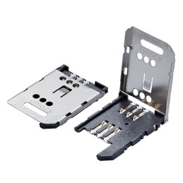 1 pcs : 0473882001 - CONN SIM CARD HINGED TYPE R/A
