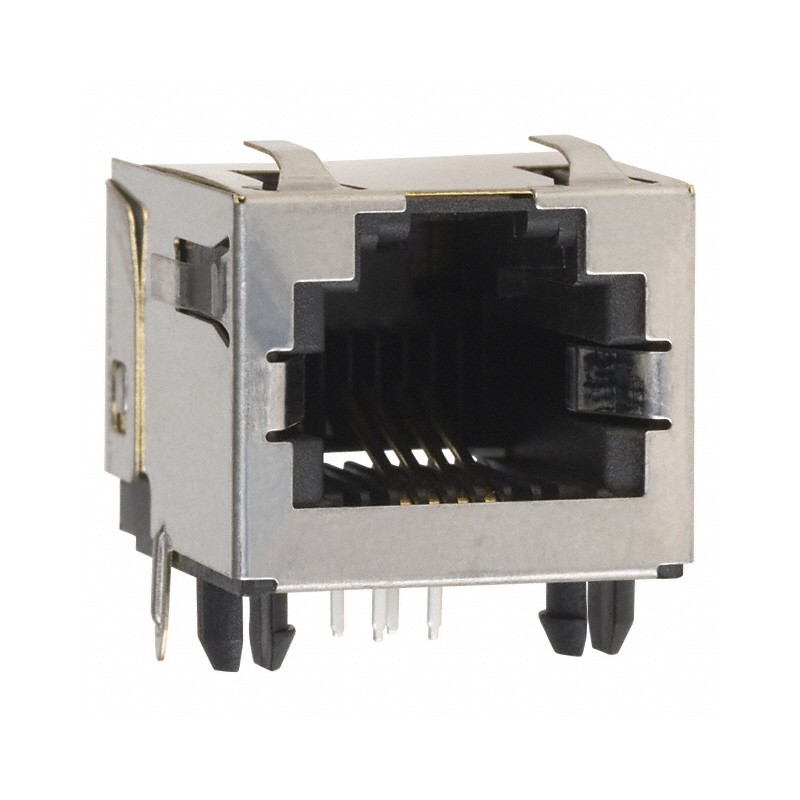 1 pcs : 0438600006 - CONN MOD JACK 6P4C R/A SHIELDED