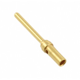 1 pcs : 205089-2 - CONN PIN 20-24AWG GOLD CRIMP