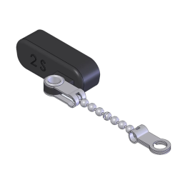 1 pcs : 1731120435 - FCT DUST CAP S2 PLSTC RCPT ANTI