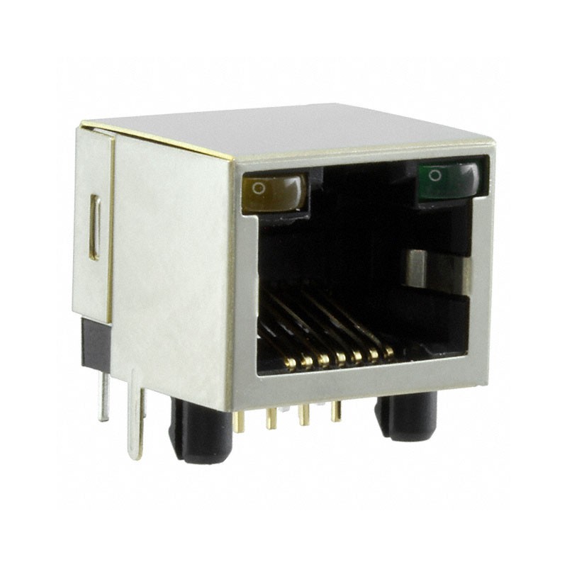 1 pcs : AJT34L8813-011 - MODULAR JACK, 8/8, SHIELDED, RIG