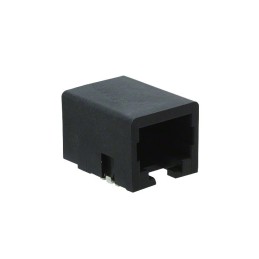 1 pcs : 0441440005 - CONN MOD JACK 6P6C R/A UNSHLD