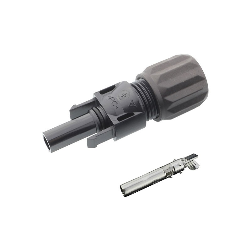 1 pcs : HH4CFD4TMS - CONN FMALE COUPLER PLUS 10-12AWG