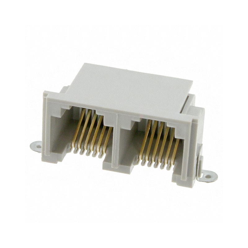 1 pcs : 5406903-1 - CONN MOD JACK 6P6C R/A UNSHLD