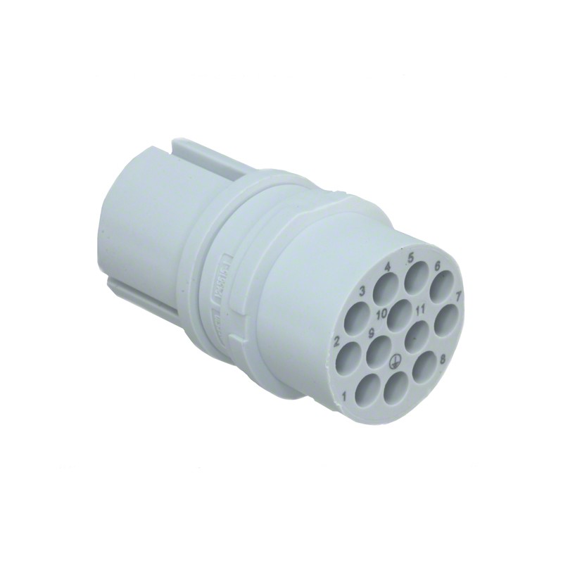1 pcs : 1245615-1 - CONN INSERT FMALE 12POS