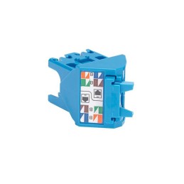 1 pcs : CJLRCAPBU-X - CAT6A LEFT/RIGHT 45 DEGREE TG WI