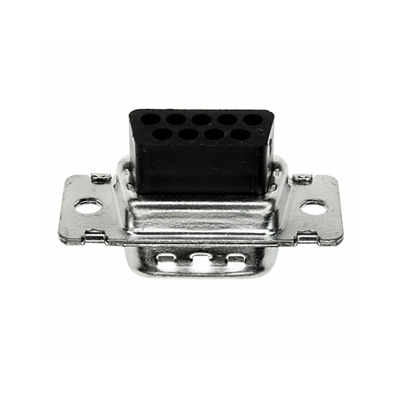 1 pcs : 205204-4 - CONN D-SUB HOUSING PLUG 9POS