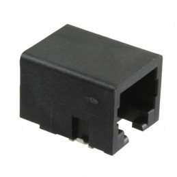 1 pcs : 0441440004 - CONN MOD JACK 6P4C R/A UNSHLD