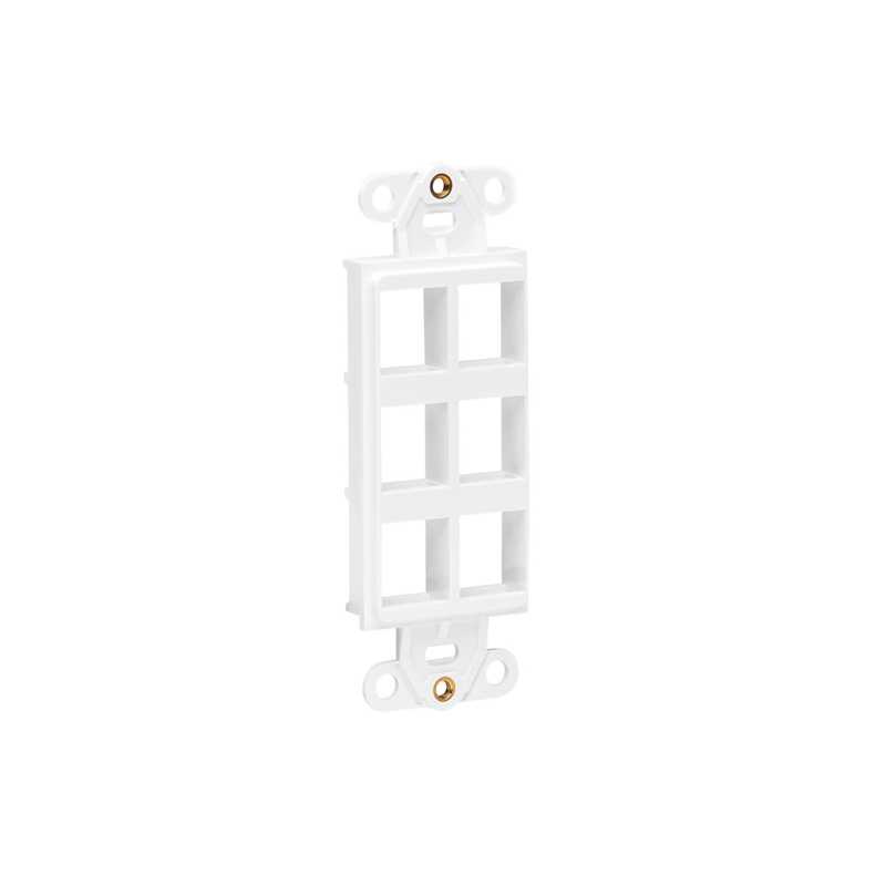 1 pcs : N042D-006V-WH - CENTER PLATE INSERT, DECORA STYL