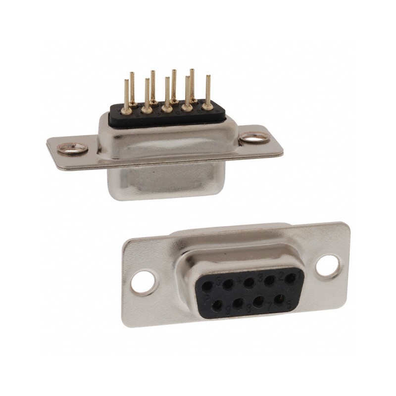 1 pcs : 171-009-213R001 - CONN D-SUB RCPT 9P PNL MNT SLDR