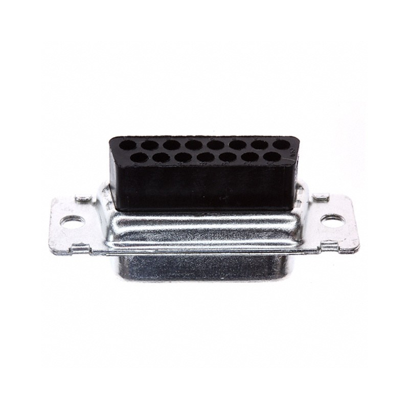 1 pcs : 205205-2 - CONN D-SUB HOUSING RCPT 15POS