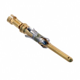 1 pcs : 66180-1 - CONN PIN 16-18AWG GOLD SOLDER