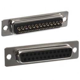 1 pcs : 171-025-203L001 - CONN D-SUB RCPT 25POS PNL MNT