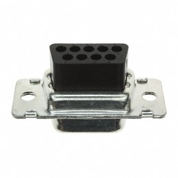 1 pcs : 205203-3 - CONN D-SUB HOUSING RCPT 9POS