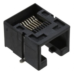 1 pcs : 0855025008 - CONN MOD JACK 8P8C R/A UNSHLD