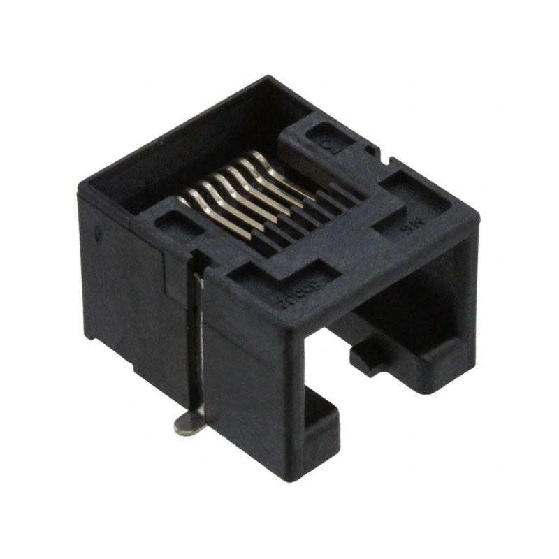 1 pcs : 0855025008 - CONN MOD JACK 8P8C R/A UNSHLD