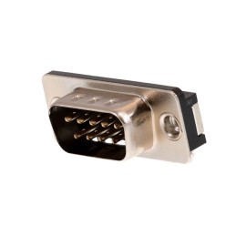 1 pcs : 190-009-113L537 - CONN D-SUB PLUG 9POS R/A SLDR