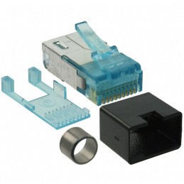 1 pcs : 937-SP-361010-031-A108 - CONN MOD PLUG 10P10C SHIELDED