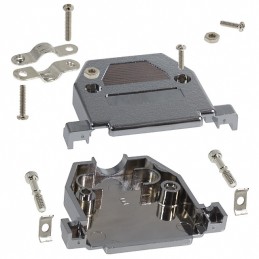 1 pcs : 977-025-020R121 - CONN BACKSHELL 25POS 180DEG SHLD