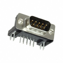 1 pcs : 2301843-1 - CONN D-SUB PLUG 9POS R/A SLDR