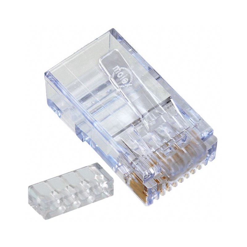 1 pcs : 0449150001 - CONN MOD PLUG 8P8C UNSHIELDED