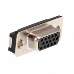 1 pcs : 200-015-213L007 - CONN D-SUB HD RCPT 15P R/A SLDR