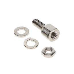 1 pcs : D20418-2F - DSUB SCREW LOCK
