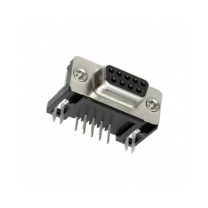 1 pcs : 2301844-1 - CONN D-SUB RCPT 9POS R/A SLDR