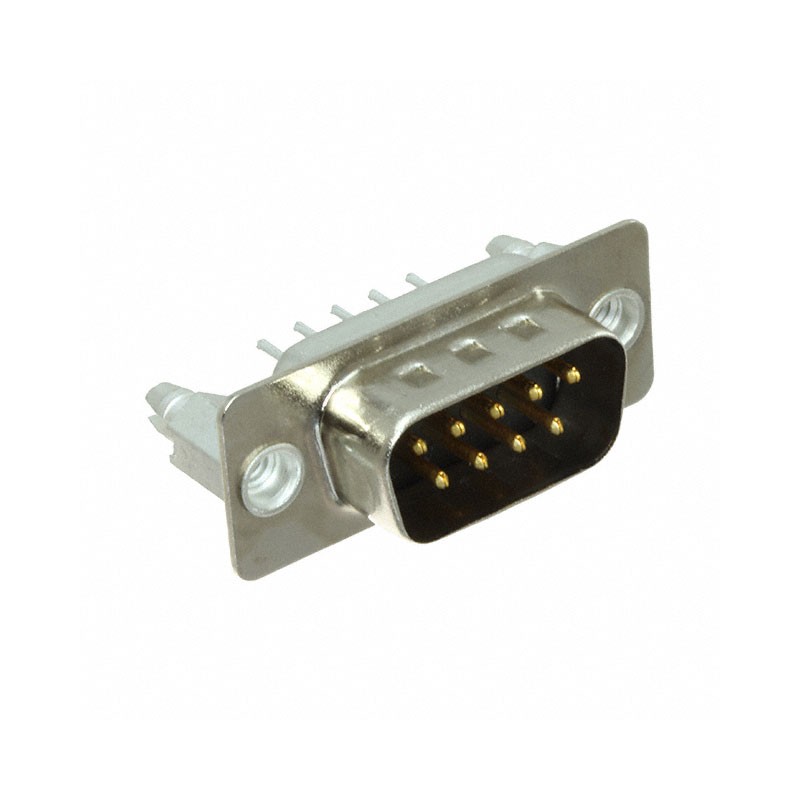 1 pcs : 2301826-1 - CONN D-SUB PLUG 9POS VERT SLDR