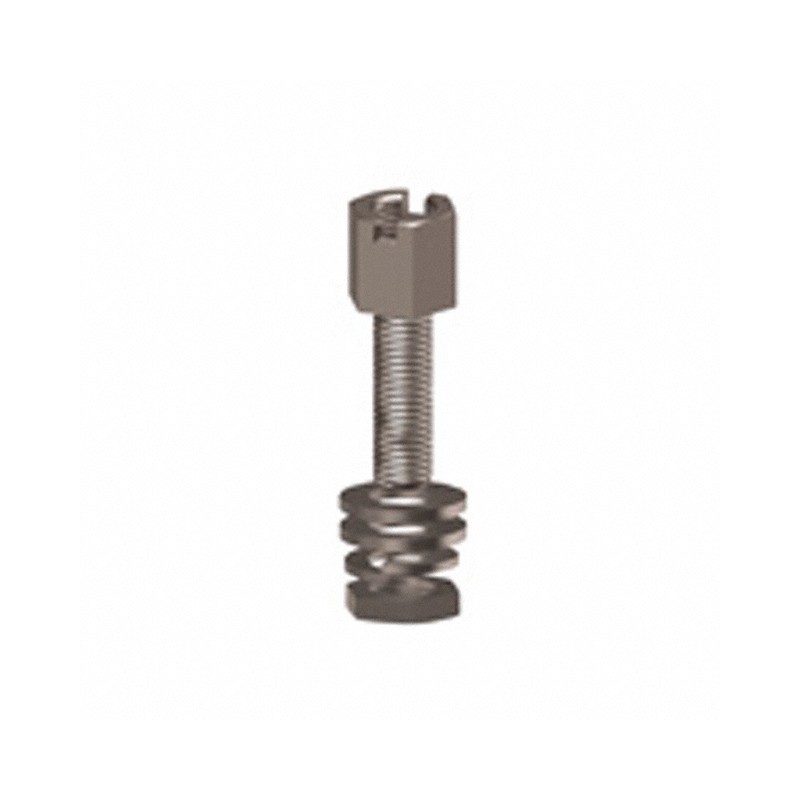 1 pcs : 7297 - JACK SCREW HEX SLOTTED 4-40
