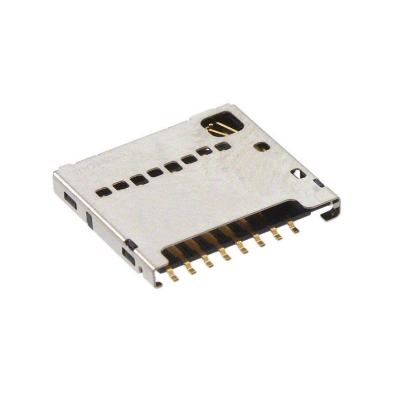 1 pcs : 1040310811 - CONN MICRO SD CARD PUSH-PULL R/A