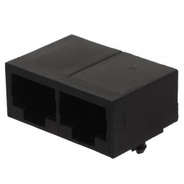 1 pcs : 0432238122 - CONN MOD JACK 8P8C R/A UNSHLD