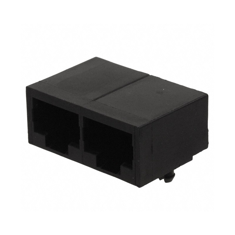 1 pcs : 0432238122 - CONN MOD JACK 8P8C R/A UNSHLD